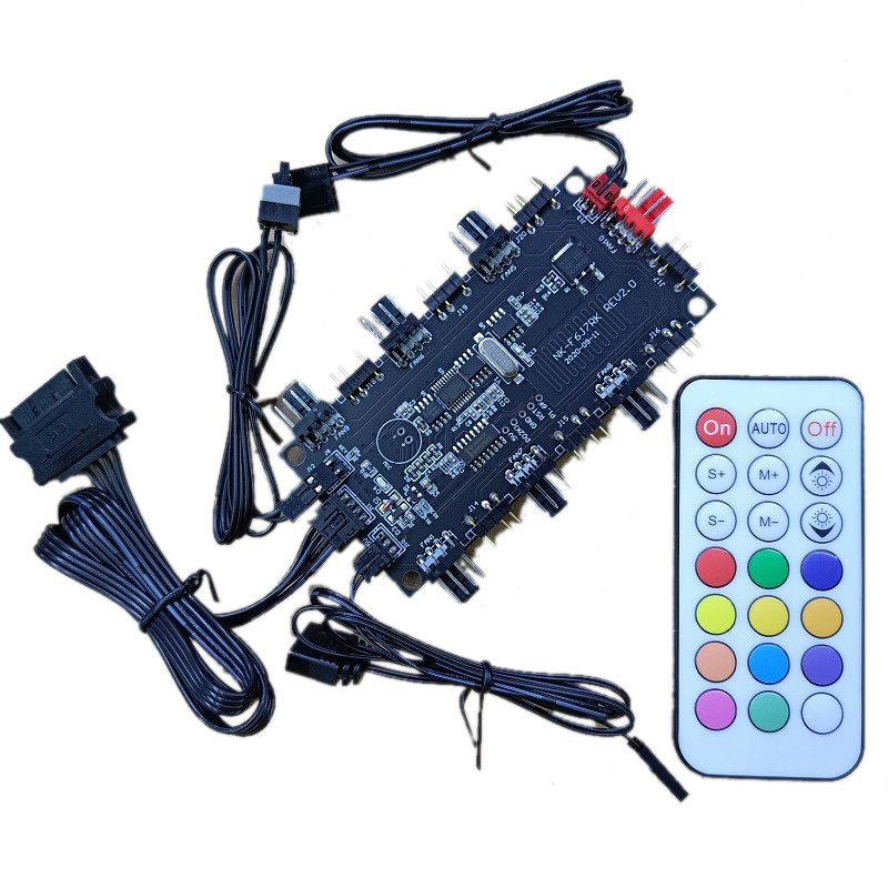 RGB AURA ARGB Кабельный разветвитель Корпус-концентратор Контроллер ...
