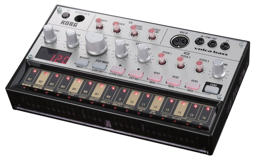 Аналоговый синтезатор KORG volca bass #1