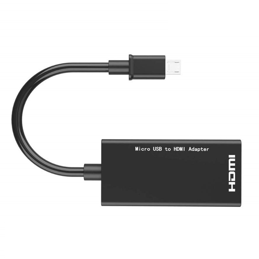 Адаптер Micro-USB-HDMI для телефонов Android, планшетов и телевизоров с  поддержкой звука