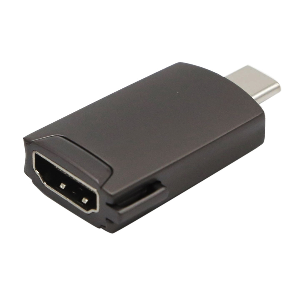 Портативный разъем USB C Type C для адаптера 4K 30 Гц, черный - купить ...
