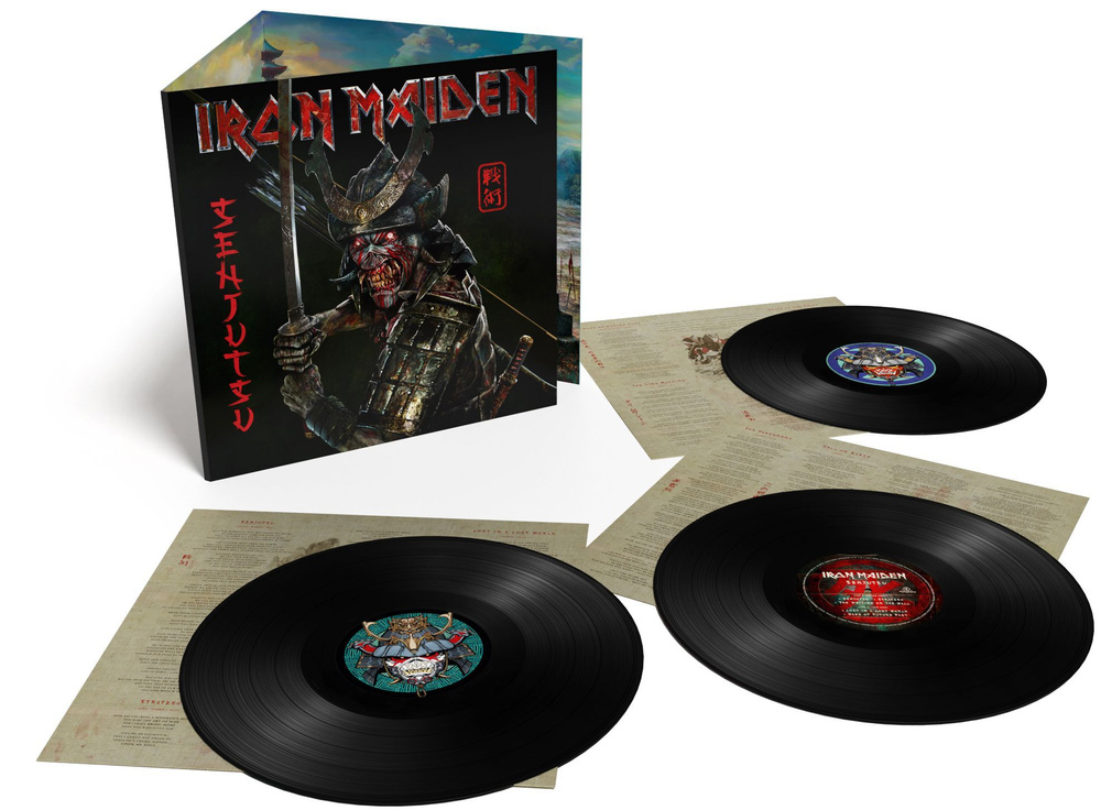 Виниловая пластинка Iron Maiden - Senjutsu, 3 LP #1