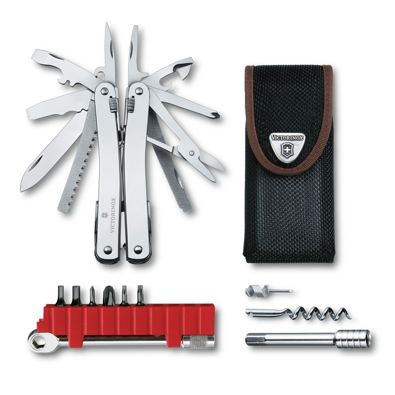 Мультитул VICTORINOX SwissTool Spirit X Plus Ratchet, 105 мм, 210 г, 36 функций, нержавеющая сталь, в #1