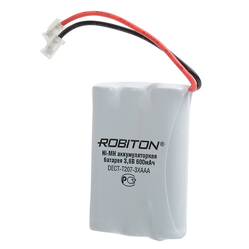 Батарея аккумуляторная ROBITON DECT-T207-3XAAA PH1 #1