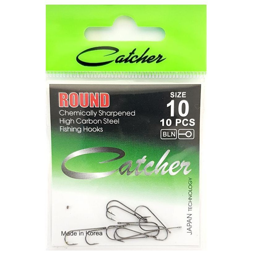 Крючок "Catcher" ROUND Size 10 (3 пакетика) #1