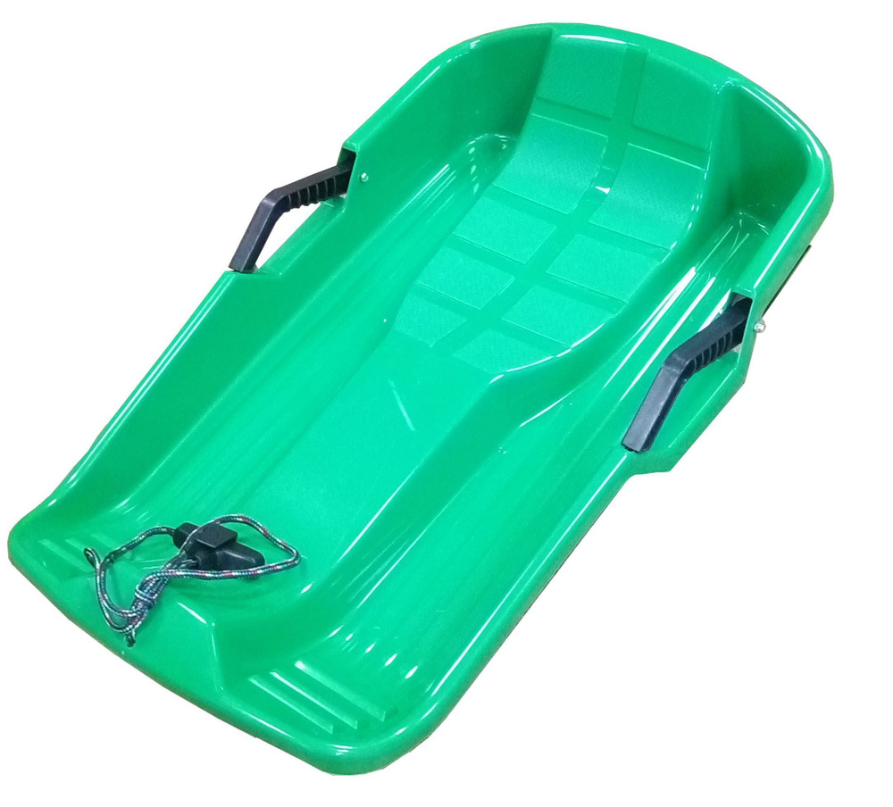 Санки-ледянки 65см*40см МАЛЫЕ цвет ЗЕЛЕНЫЙ - купить с доставкой по ...