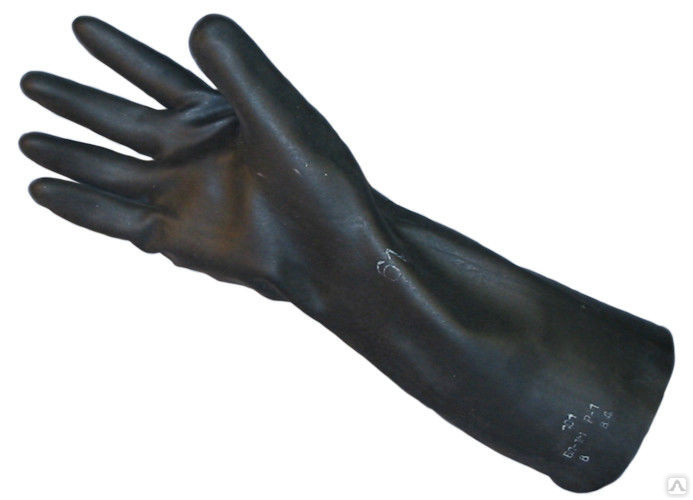 Перчатки защитные от костюма химзащиты ОЗК БЛ-1м / размер: 1 / 1 пар  #1