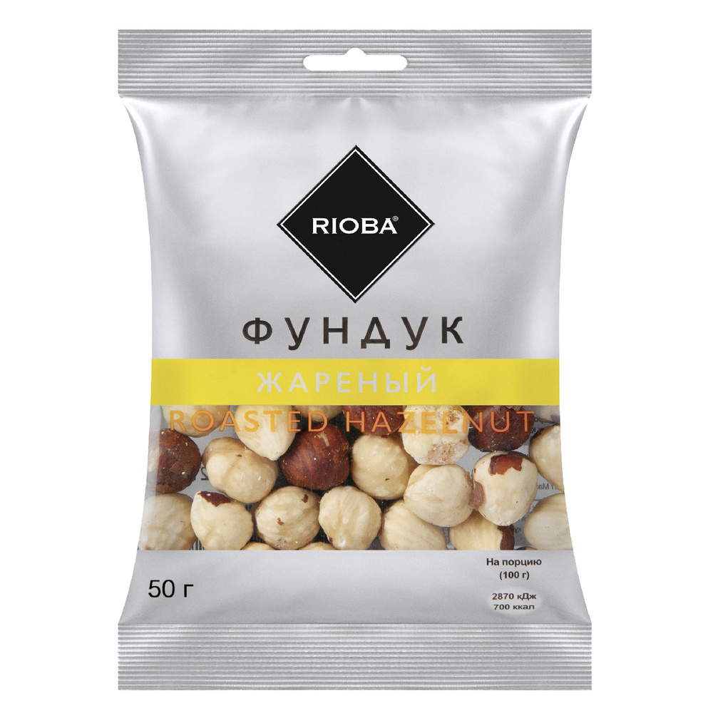 RIOBA Фундук жареный, 50г #1