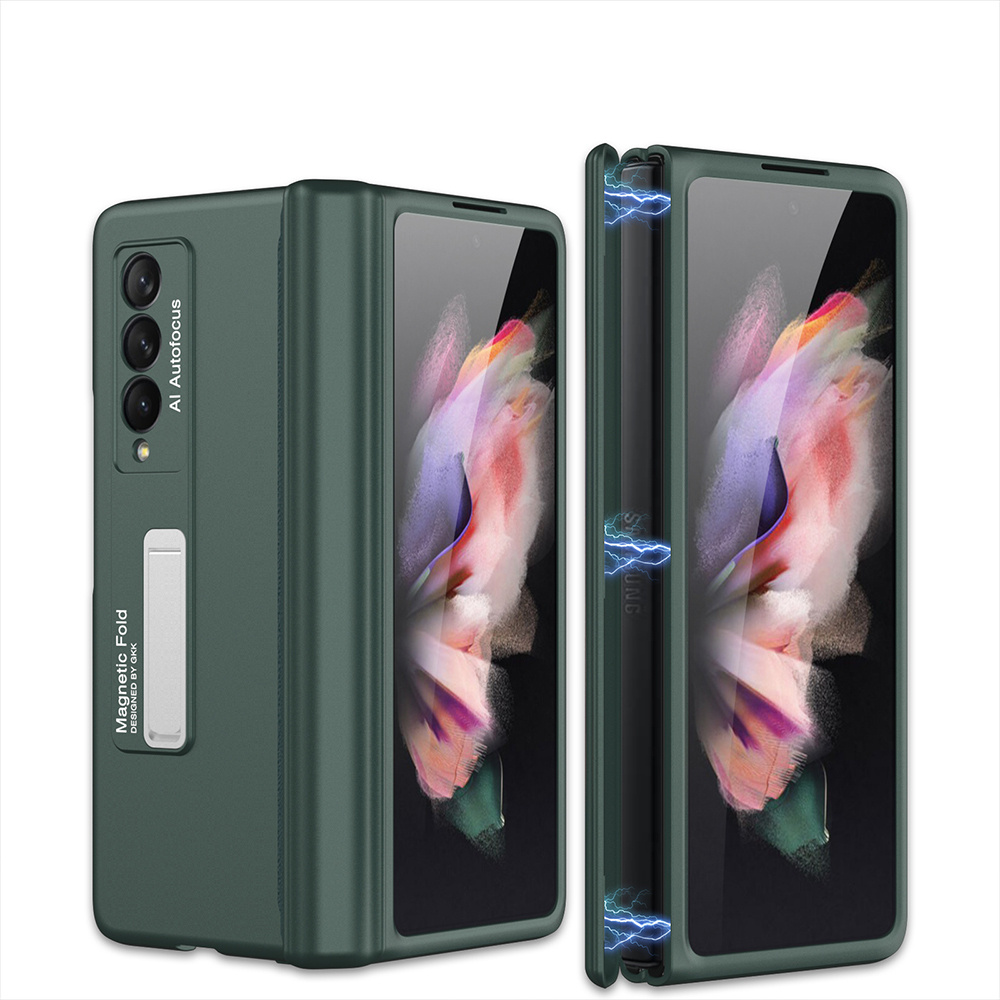 Магнитный Шарнир Полная Защита Чехол Для Samsung Galaxy Z Fold 3 5G 2021 -  купить с доставкой по выгодным ценам в интернет-магазине OZON (421265690)