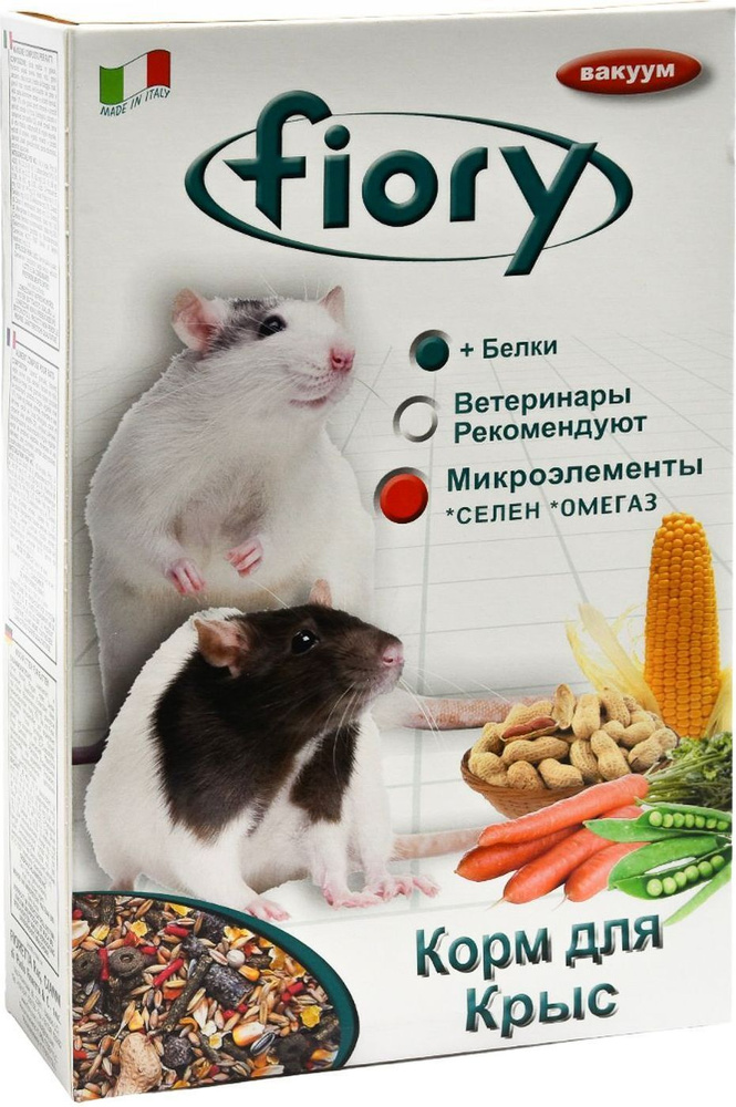 Fiory Ratty / Корм Фиори для Крыс 850 г #1