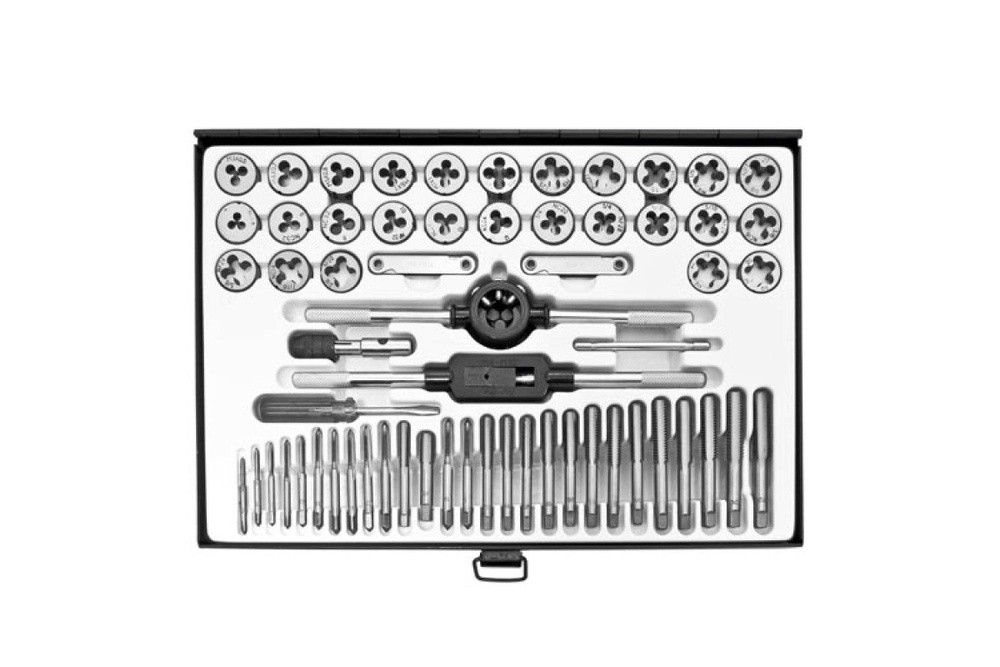 Набор Метчиков и плашек ER-00603:метрический и дюймовый 60пр. ЭВРИКА ...