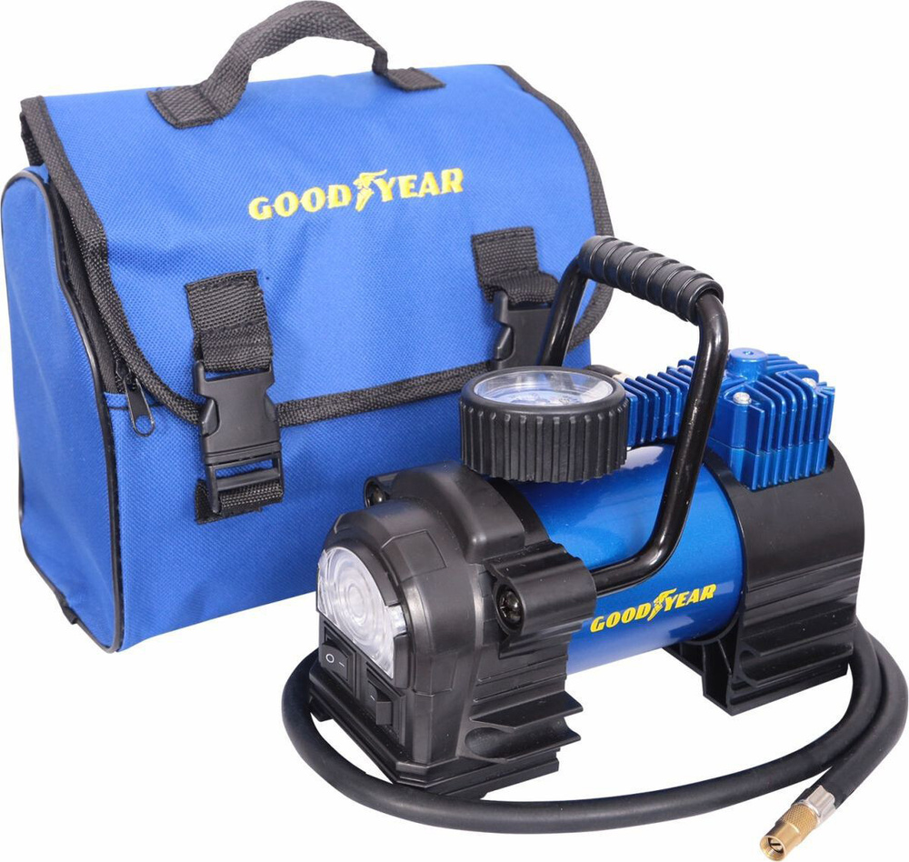 Компрессор (насос автомобильный электрический ) GOODYEAR GY-35L LED 35 ...