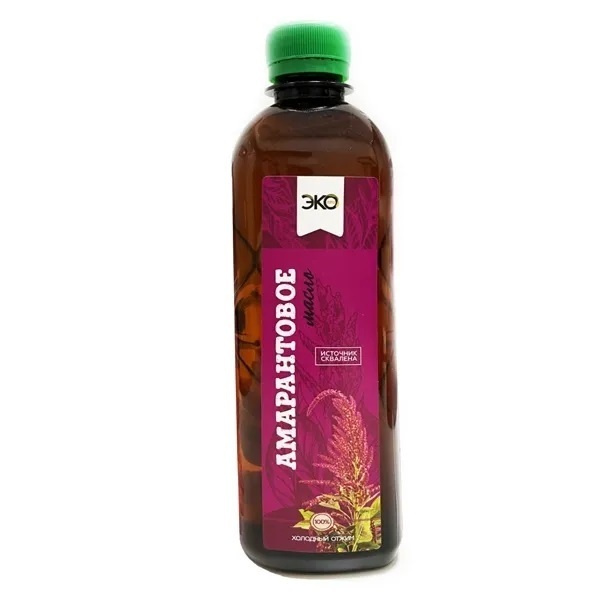 Амарантовое масло 100%, холодного отжима 500 мл / Эко-про - купить с ...