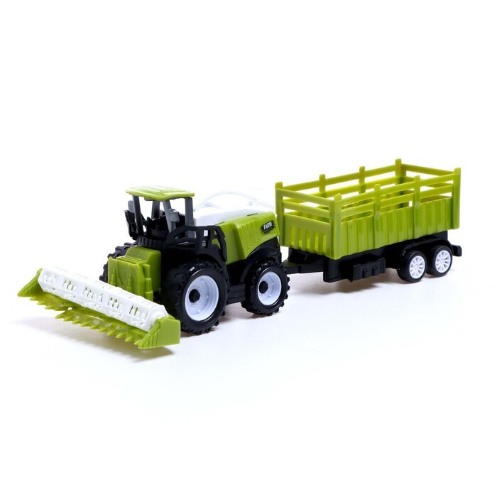 Комбайн инерционный "Фермер", с прицепом / 7183793 - купить с доставкой ...