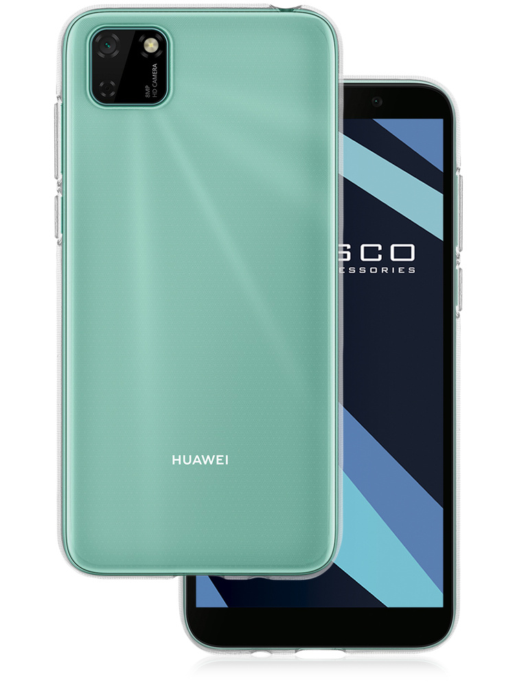 Качественный силиконовый чехол ROSCO для Honor 9S и Huawei Y5p (Хонор ...