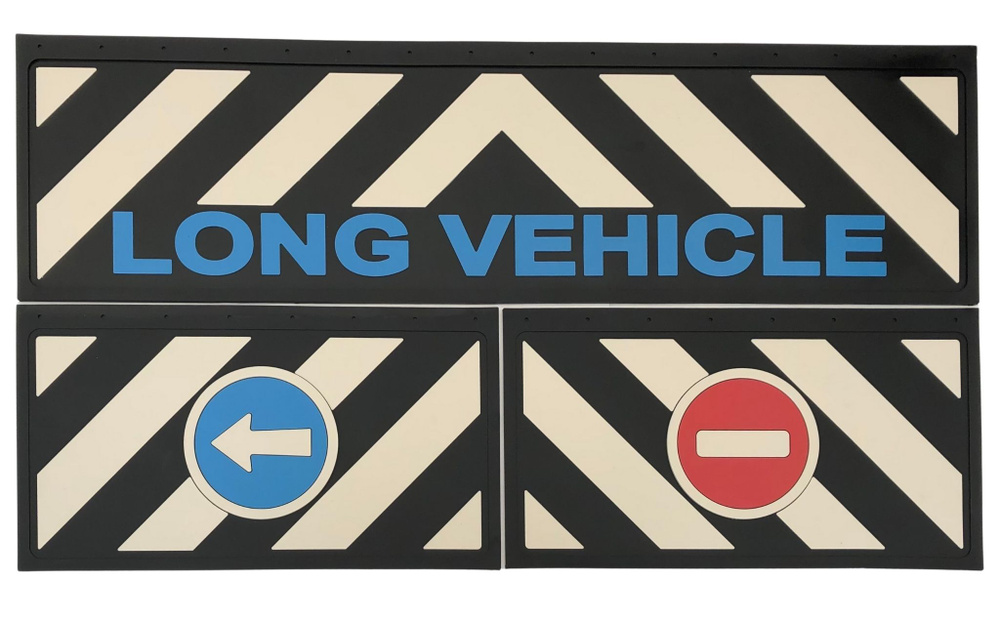 Длинный брызговик длинномер на прицеп грузовика, фуру LONG VEHICLE из 3 ...