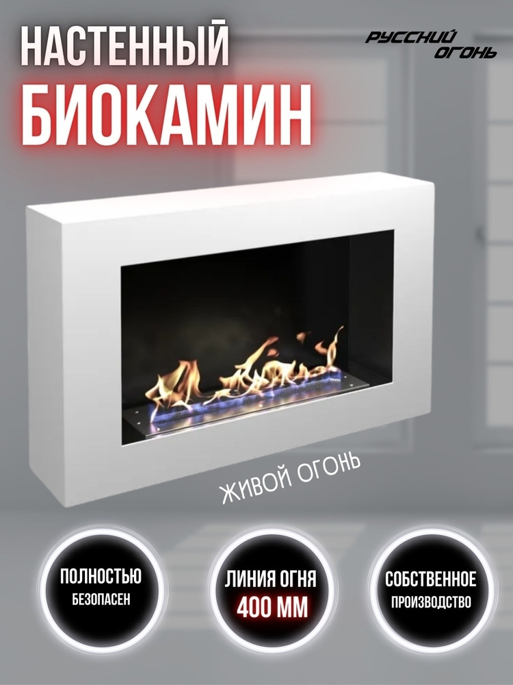 Русский огонь Биокамин, Настольная, Настенная установка  #1