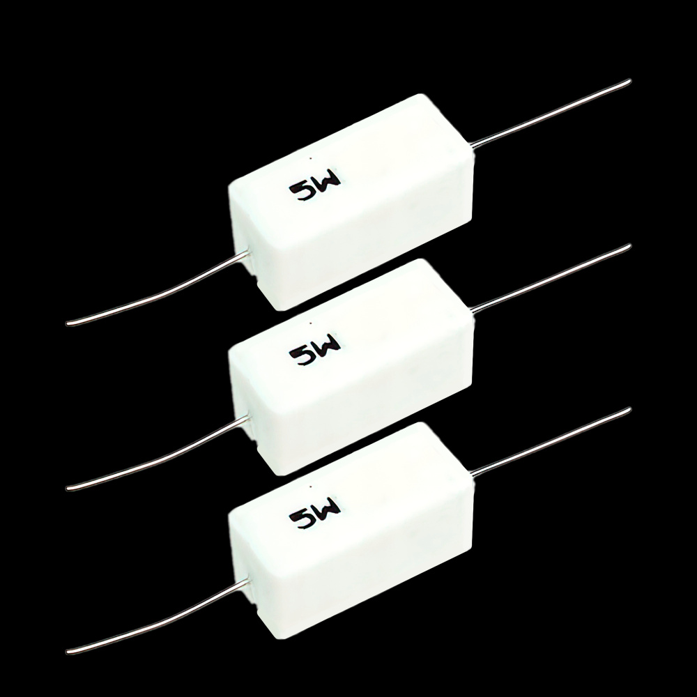 18 Ом 5W 3 шт. резистор - купить с доставкой по выгодным ценам в ...