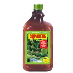 Здравень Аква 1л. система АКВА-СТРИМ (д/хвойных и декоративных растений ...