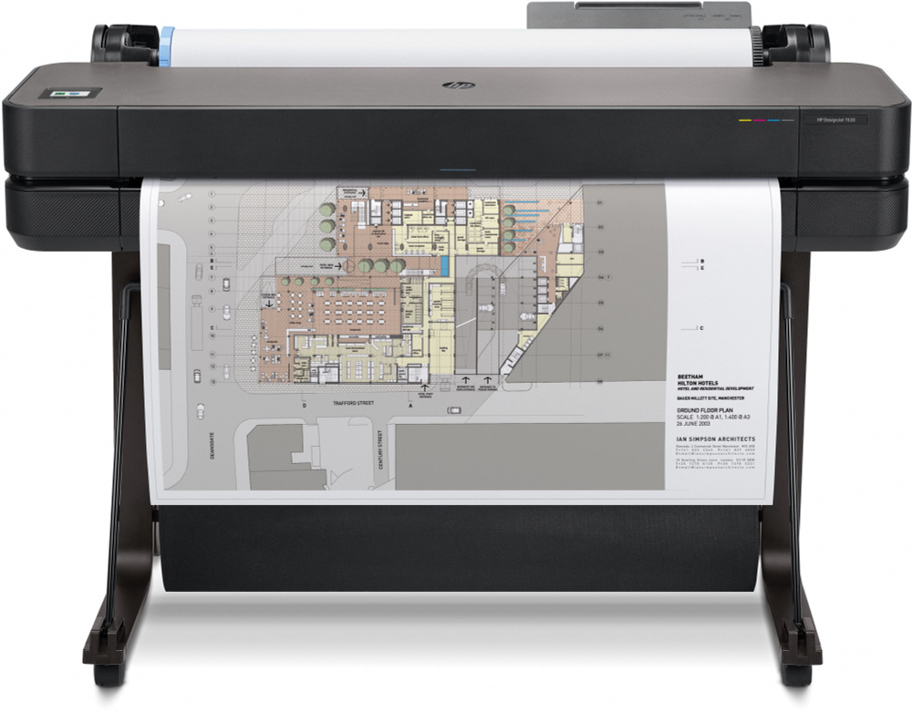 HP 5HB11A#B19 Плоттер, широкоформатный принтер DesignJet T630 Printer #1