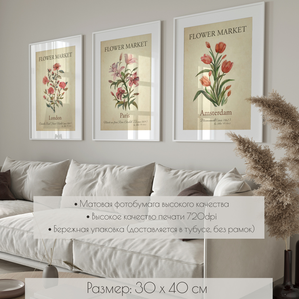 WallPrintStory Постер, 40 см х 30 см #1