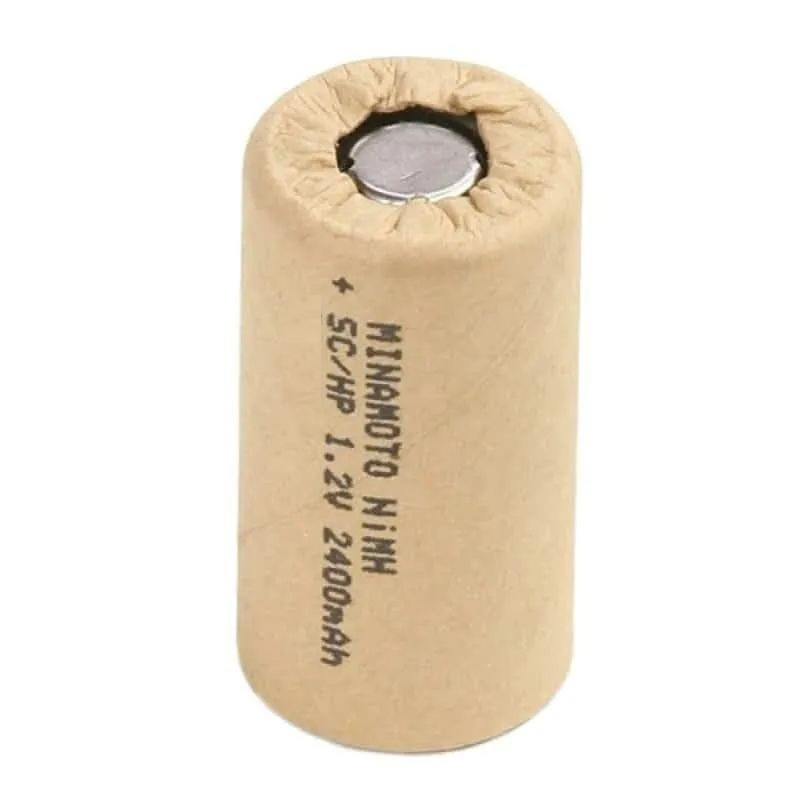 MINAMOTO Аккумуляторная батарейка SC (Sub C), 1,2 В, 2400 мАч, 1 шт ...