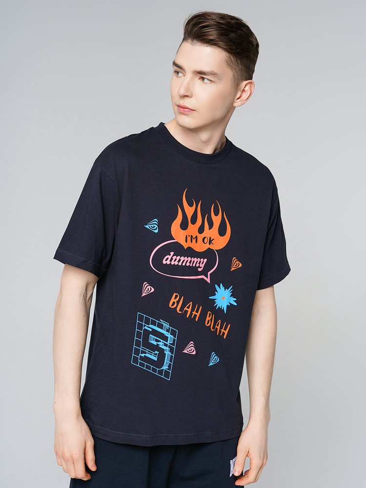 Футболка ТВОЕ, размер 46, цвет темно-серый, 100% Хлопок - купить по ...