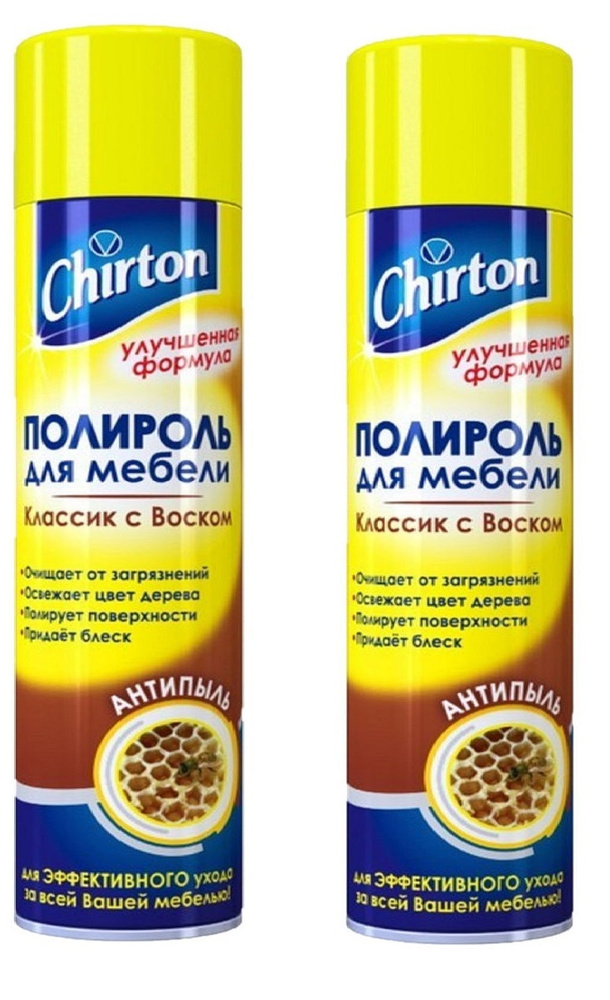 Полироль для мебели chirton 300 мл