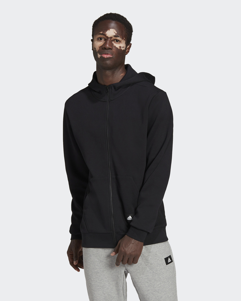 Adidas full sales zip sweatshirt