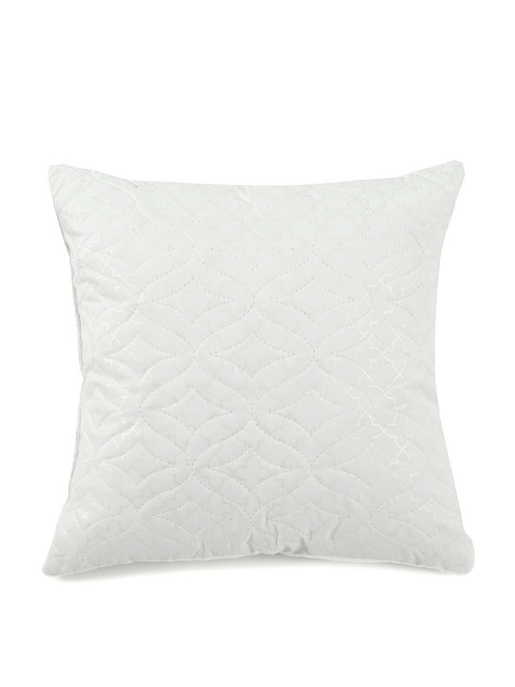 Подушка стеганая декоративная BeLLa Vita, 50*50, ромб, белый 50x50 ...