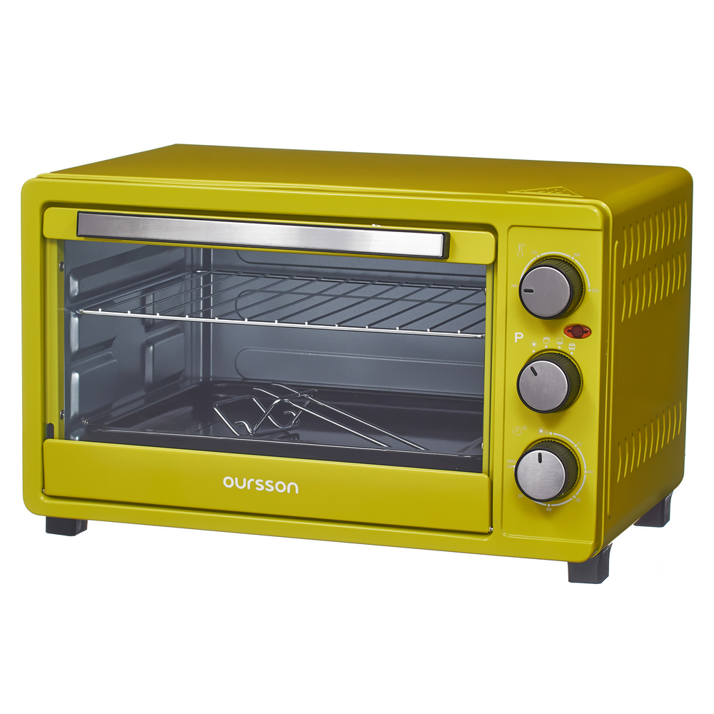 Мини-печь Oursson, зеленый, 23 л купить по низкой цене с доставкой в ...