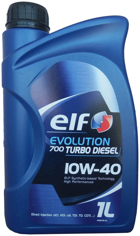 Масло моторное ELF EVOLUTION 700 TURBO DIESEL 10W-40 Полусинтетическое ...