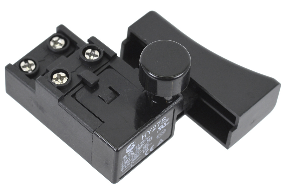 Выключатель в сборе KEDU HY27B 8(6)A 250В-5E4 для рубанка ИНТЕРСКОЛ Р ...