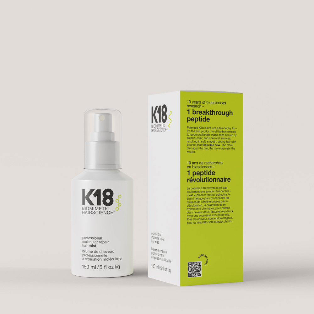 K18 Спрей для укладки волос, 150 мл - купить с доставкой по выгодным ...