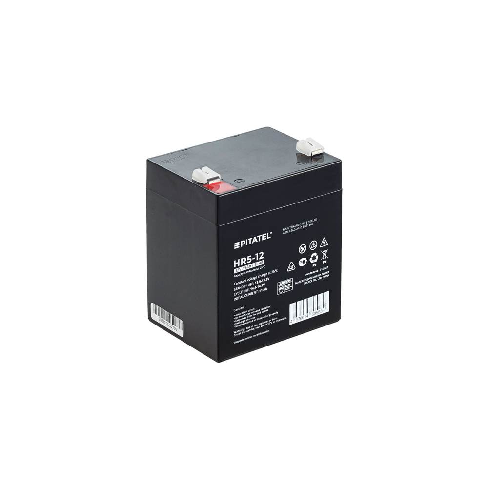 Батарея для ИБП Pitatel BB Battery BP5-12, BB Battery HRC5.5-12, 37 В·А  купить по выгодной цене в интернет-магазине OZON (217388131)