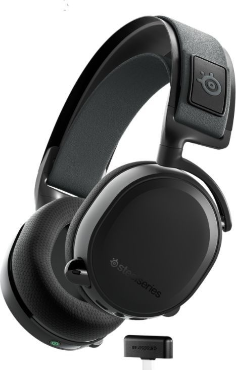 Наушники с микрофоном Steelseries Arctis 7+ черный мониторные Radio оголовье (61470)  #1