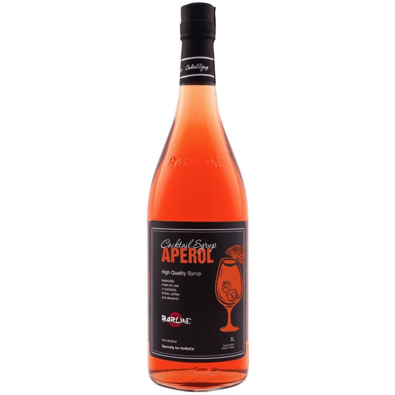 Сироп BARLINE Апероль сироп, стекло, 1 литр - купить с доставкой по ...