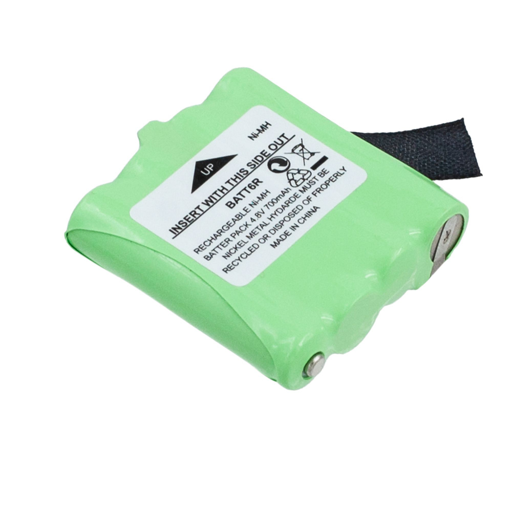 SHAWOROCE 2 X 800 MAh 4,8 V NI-MH Batterie BATT-6R PB-G8 Per Radio Midland Alan, Walkie Talkie G6 G8 M24 M48 M99 Plus AAA Ricaricabili Con Un Sacchetto - 5