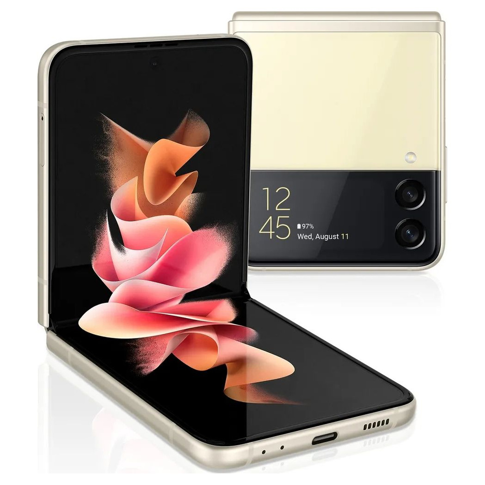 Смартфон Samsung Galaxy Z Flip3, SM-F7110 - купить по выгодной цене в  интернет-магазине OZON (1544033552)