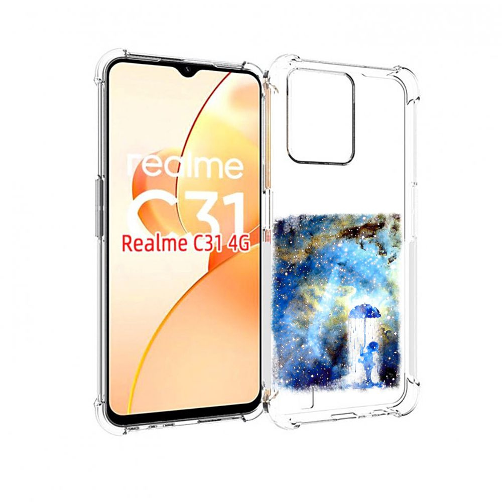 Чехол-бампер MyPads для OPPO Realme C31 с рисунком мальчик в небе,  противоударный, силиконовый, с выступами и усиленными углами для защиты  камеры - купить с доставкой по выгодным ценам в интернет-магазине OZON  (739342952)