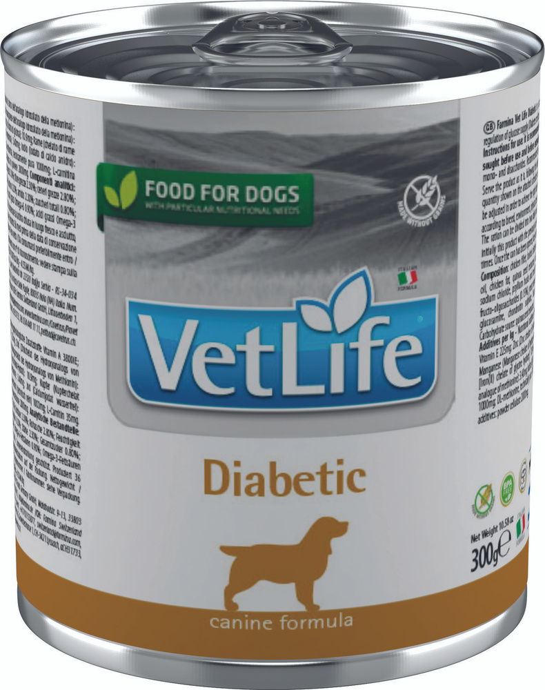 Консервы/влажный корм Farmina Vet Life Natural Diet Dog Diabetic Фармина Вет Лайф Диабетик диетический, #1