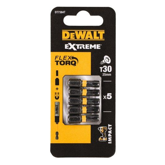 Биты T30х25 мм, 5 шт. DEWALT DT7384T #1