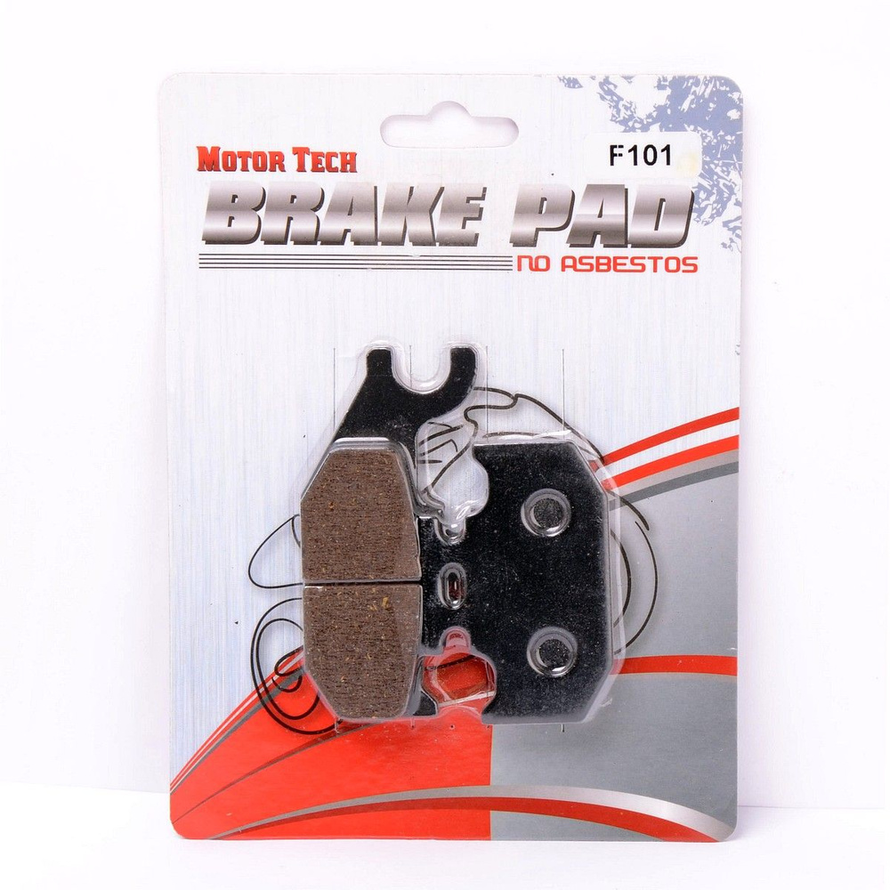 Тормозные колодки Motor Tech FA317 FA414/F101 G1 Right (4113) #1