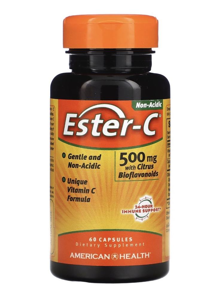 Витамин С Эстер-С Ester-C, 500 мг, 60 капсул - купить с доставкой по ...