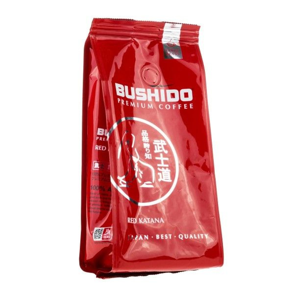 Кофе в зернах Bushido Red Katana 227гр - купить с доставкой по выгодным ...