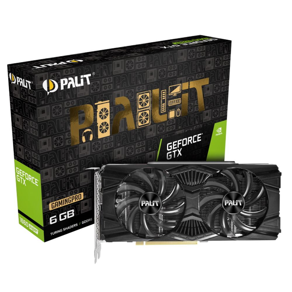 Видеокарта Palit GeForce GTX 1660 SUPER, 6 ГБ GDDR6 PCI Express 3.0 PCI-E  Gaming Pro NE6166S018J9-1160A-1 купить c доставкой на OZON по низкой цене  (806414264)