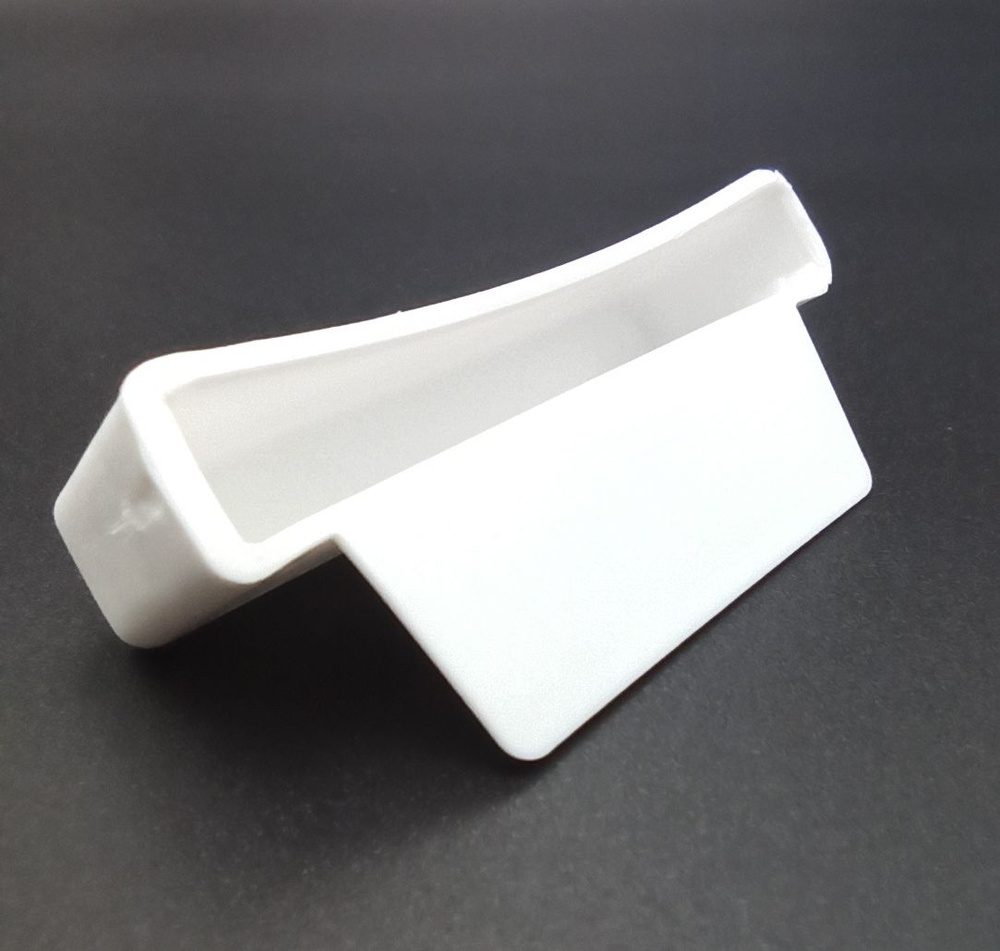 Латодержатель 53 мм для ламелей кровати пристреливающийся белый, 10 ...