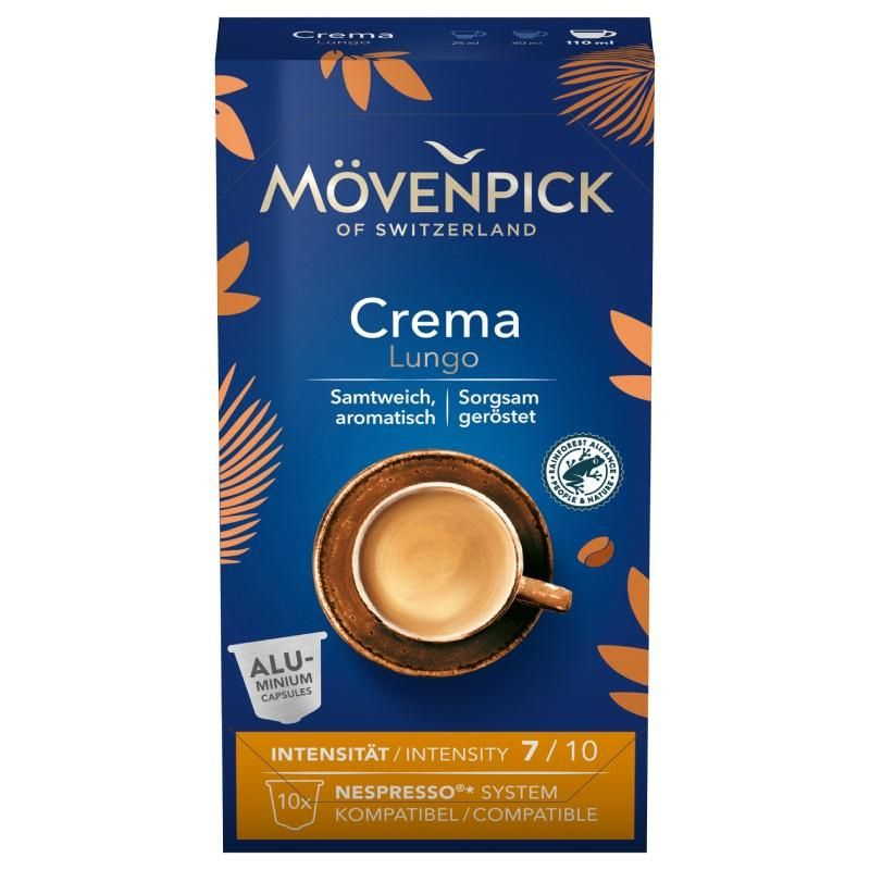 Кофе в капсулах Movenpick Lungo Crema, 10 капсул #1