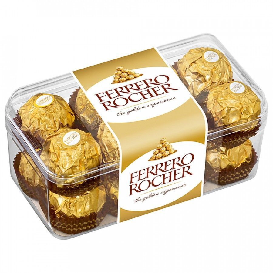 Набор конфет FERRERO Rocher из молочного шоколада, 200 г - купить с ...