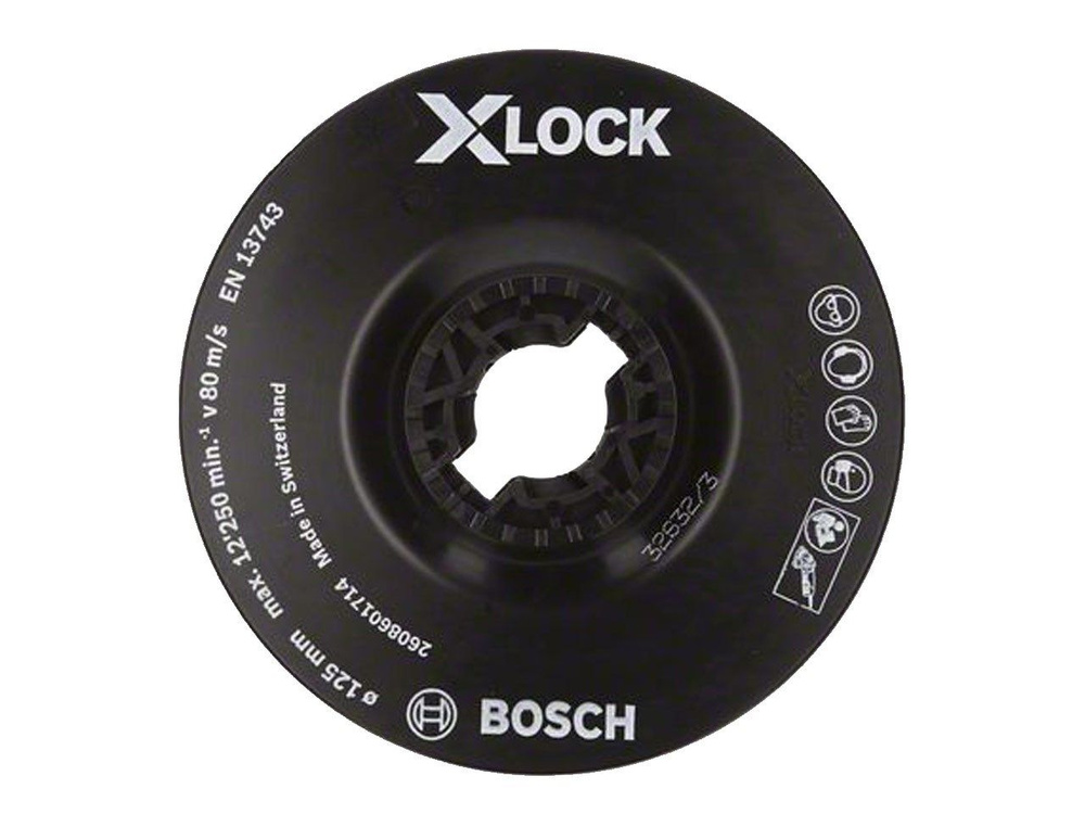 Опорная тарелка X-LOCK 125 мм, мягкая. (2608601714) #1