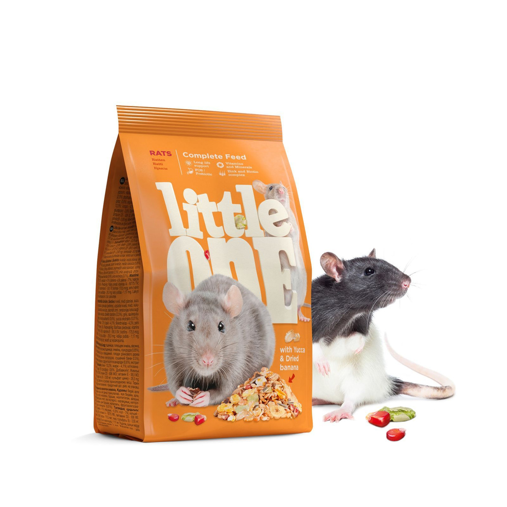 Корм для крыс "Little One", 900 г - купить с доставкой по выгодным ...